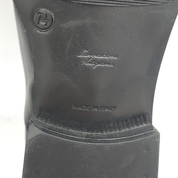 Bruno Magli Locascio Black Nappa Leather Cap Toe Oxford BM1LOCA0P Size 7.5 M - Picture 8 of 10